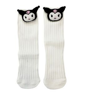 2/$20 Brand New Black/White Kuromi Socks Kids